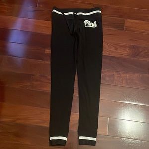 PINK VICTORIA’S SECRET Black Yoga Leggings XS